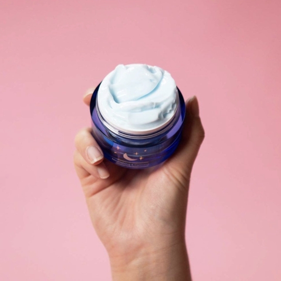 🌸 FaceTory Moon Velvet Sleeping Mask w/ Shea & Azulene NIB / NWT - Picture 6 of 16